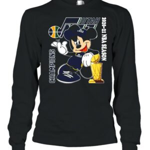 Mickey Mouse Utah Jazz Champions 2021 NBA season shirt Mickey Mouse Utah Jazz Champions 2021 NBA season shirt