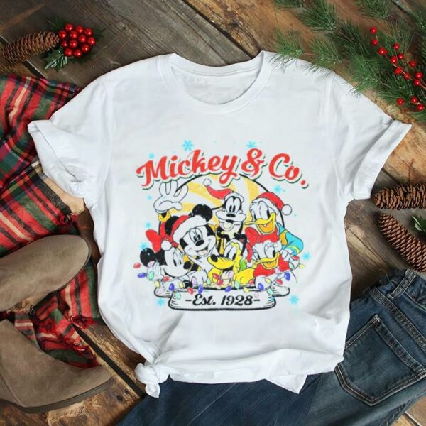 Mickey and Co EST 1928 Christmas shirt