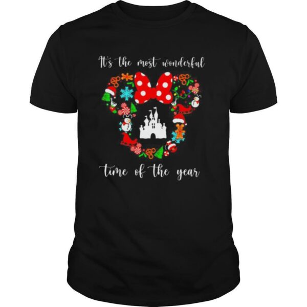 Mickey mouse it’s the most wonderful time of the year christmas shirt