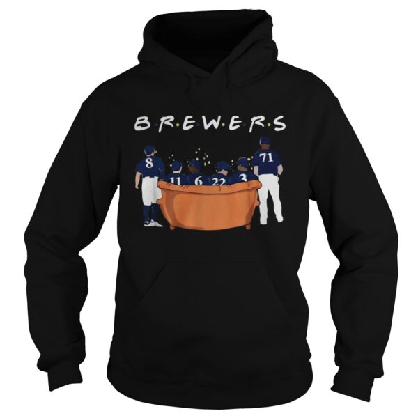 Milwaukee Brewers Friends TV Show shirt