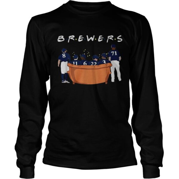 Milwaukee Brewers Friends TV Show shirt