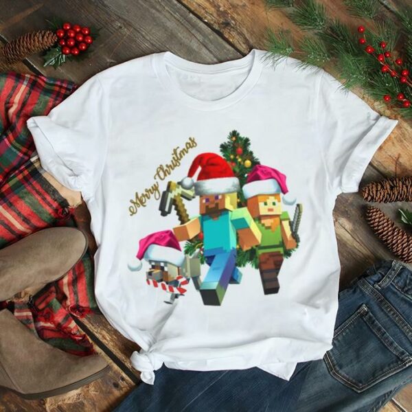 Minecraft Merry Christmas And Happy New Year Roblox shirt