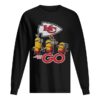 Minions guitar go kansas city chiefs football logo shirt