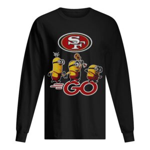 Minions guitar go san francisco 49ers football logo shirt Minions guitar go san francisco 49ers football logo shirt