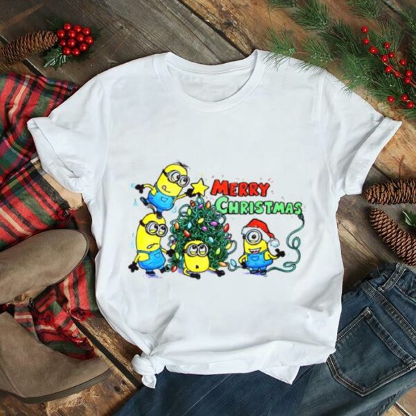 Minionss Bananaa FunnyMerry Christmas shirt