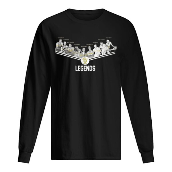 Minneapolis Lakers legends signature shirt