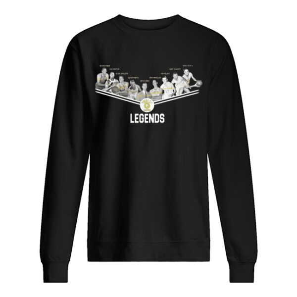 Minneapolis Lakers legends signature shirt