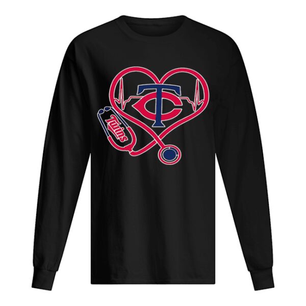 Minnesota Twins Baseball Stethoscope Heartbeat shirt