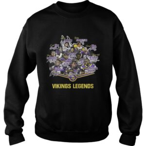 Minnesota Vikings legends team signature shirt 2 Minnesota Vikings legends team signature shirt 3