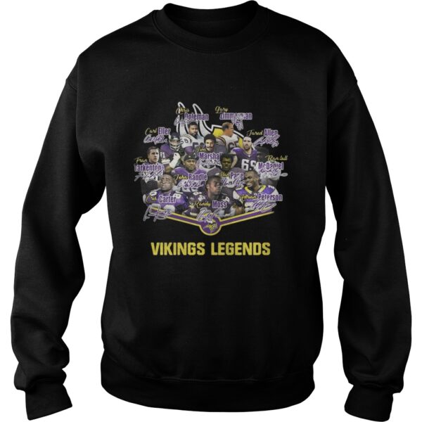 Minnesota Vikings legends team signature shirt