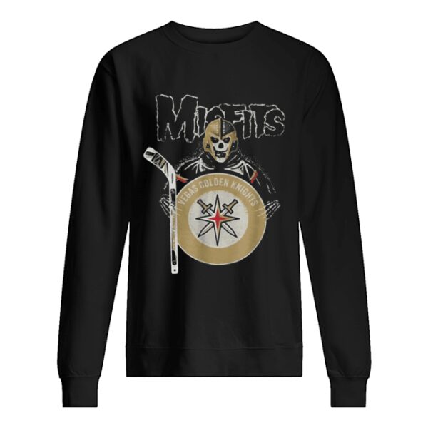 Misfits Las Vegas golden knights shirt