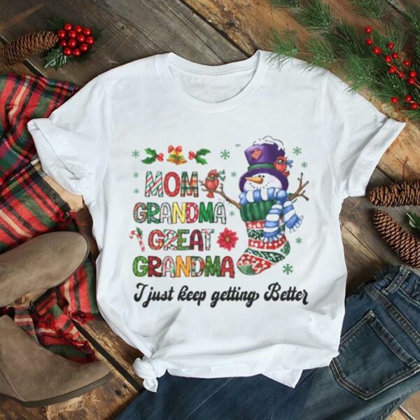 Mom Grandma Great Grandma Christmas shirt