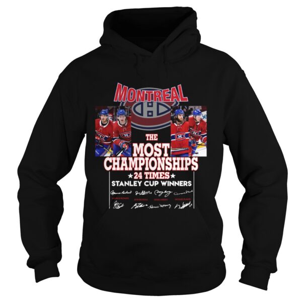 Montreal The Most Championships shirt