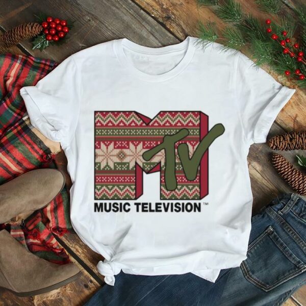 Mtv Christmas Vintage Holiday Logo shirt