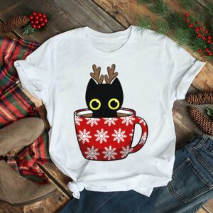 Mug And Black Cat Christmas shirt