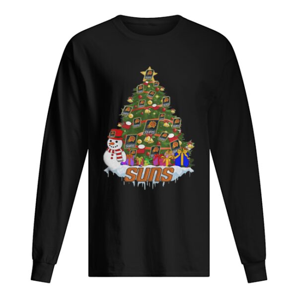 NBA Phoenix Suns Basketball Christmas Tree shirt