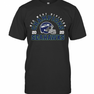 NFC West Division Champions 2020 Seattle Seahawks Football T-Shirt