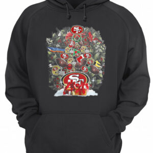 NFL San Francisco 49ers Tree Christmas shirt 2 NFL San Francisco 49ers Tree Christmas shirt 3