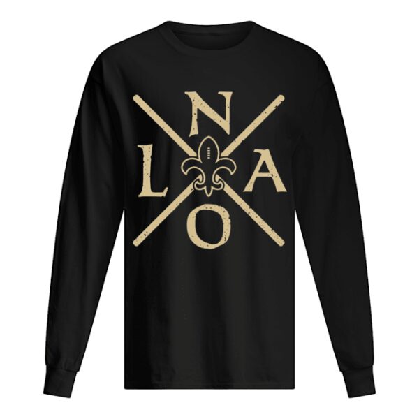 NOLA New Orleans Football Louisiana Saints shirt