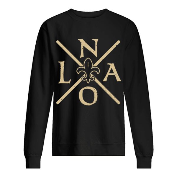 NOLA New Orleans Football Louisiana Saints shirt