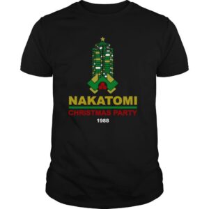 Nakatomi Plaza Christmas Party 1988 shirt