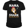 Nana Shark Christmas Mommy Shark Daddy Shark shirt
