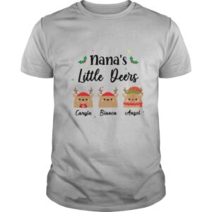 Nanas Little Deers Carlyn Bianca Angel Christmas shirt