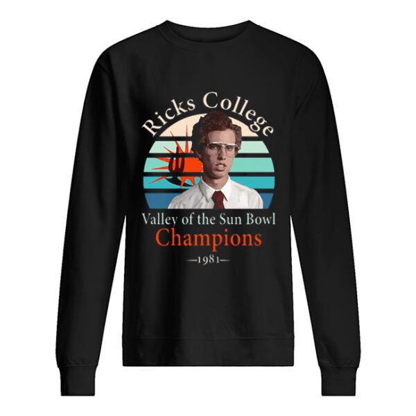 Napoleon Dynamite Ricks College Valley of the Sun Bowl Champions shirt