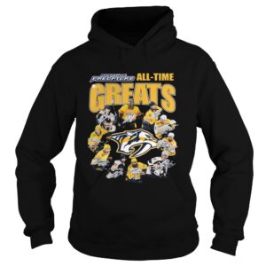 Nashville Predators Alltime Greats Players Signatures shirt Nashville Predators Alltime Greats Players Signatures shirt