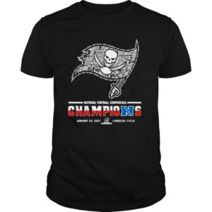 National Football Conference Champions Tampa Bay Buccaneers Flag shirt