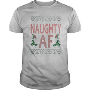 Naughty AF Ugly Christmas shirt
