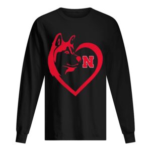 Nebraska Cornhuskers Dogs Husky Heart Team Game day shirt Nebraska Cornhuskers Dogs Husky Heart Team Game day shirt