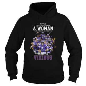 Never Underestimate A Woman Who Understands Football And Loves Viking shirt Never Underestimate A Woman Who Understands Football And Loves Viking shirt
