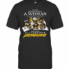 Never Underestimate A Woman Who Understands Hockey And Loves Pittsburgh Penguins Team T-Shirt