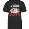 Never Underestimate An Old Woman Who Understands Baseball And Loves Nats T-Shirt