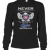 Never Underestimate The Power Of A Cubs Woman T-Shirt