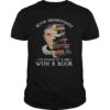 Never Underestimate The Power Of A Girl With A Books Ruth Bader Ginsburg shirt