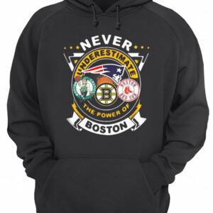 Never Underestimate The Power Of Boston Red Sox Boston Celtics Boston Bruins shirt 3