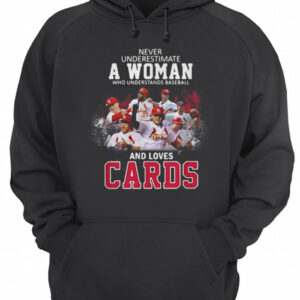 Never underestimate a woman who understands baseball and loves Cards shirt 2 Never underestimate a woman who understands baseball and loves Cards shirt 3