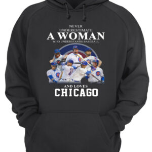 Never underestimate a woman who understands baseball and loves Chicago Cubs Shirt 2 Never underestimate a woman who understands baseball and loves Chicago Cubs Shirt 3