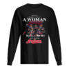 Never underestimate a woman who understands baseball and loves Indians Shirt