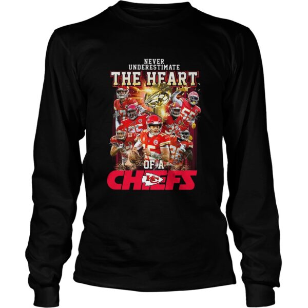 Never underestimate a woman who understands football and loves Kansas City Chiefs shirt