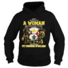 Never underestimate a woman who understands football and loves Pittsburgh Steelers shirt