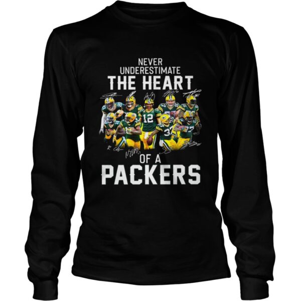 Never underestimate the heart of a Packers shirt