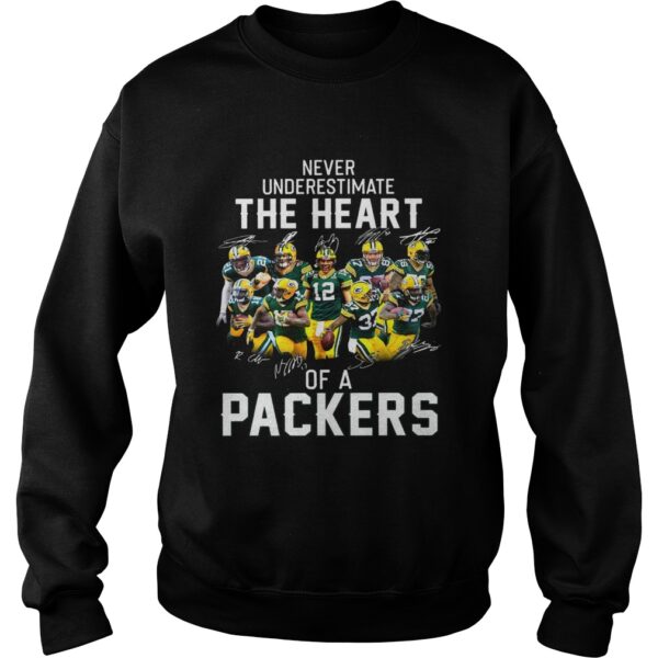 Never underestimate the heart of a Packers shirt