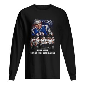 New England Patriots 2000-2020 Thank You Tom Brady shirt New England Patriots 2000-2020 Thank You Tom Brady shirt