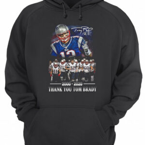 New England Patriots 2000 2020 Thank You Tom Brady shirt 3