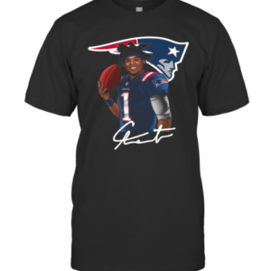 New England Patriots Cam Newton Signature T-Shirt