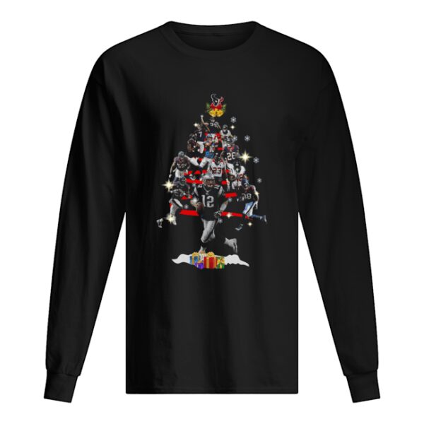 New England Patriots Players Christmas Tree shirt