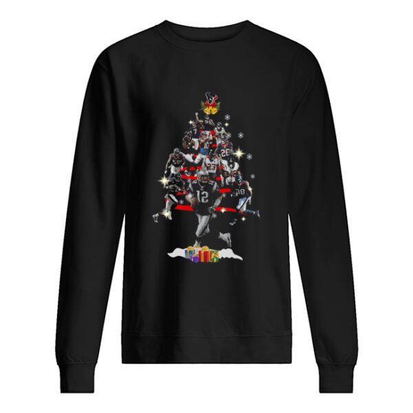 New England Patriots Players Christmas Tree shirt